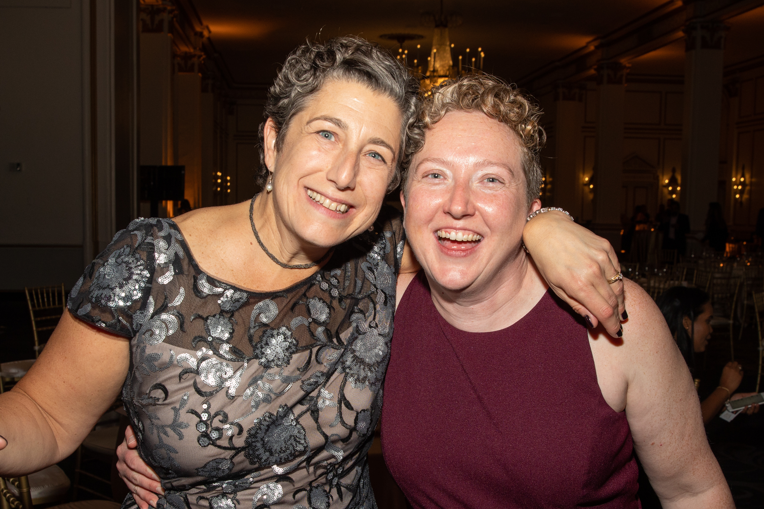 Laura and Deb at the 2019 Reach for the Stars Gala