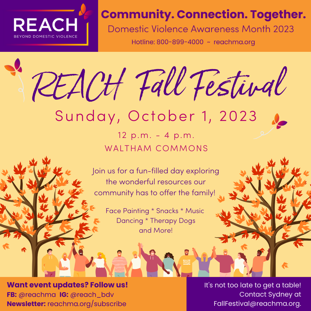 REACH Fall Festival flyer
