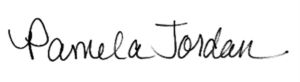 Pam Jordan's signature