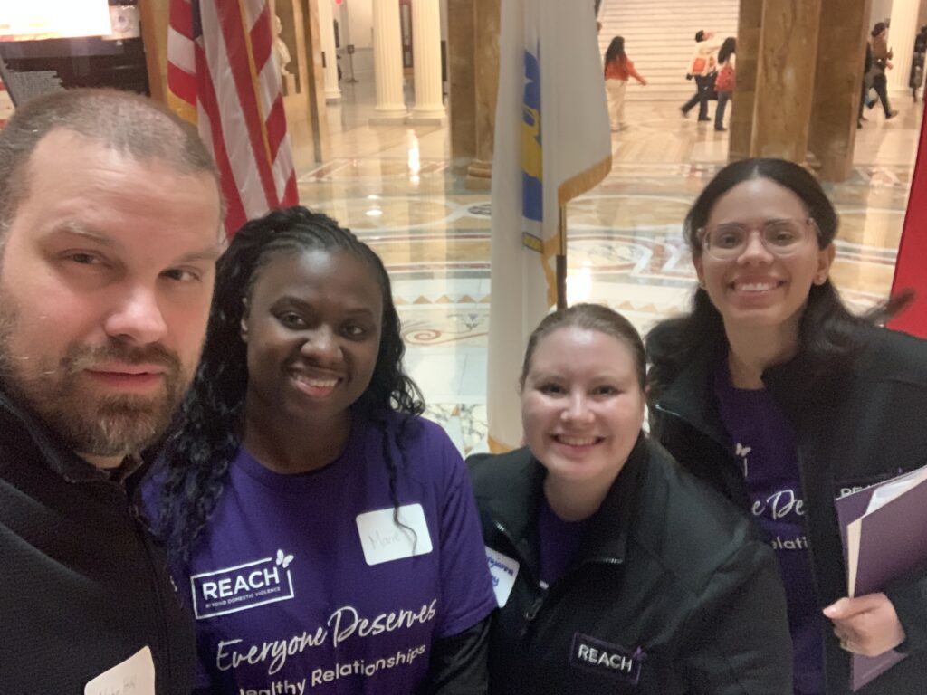 Members of the REACH team at Advocacy Day 2026.