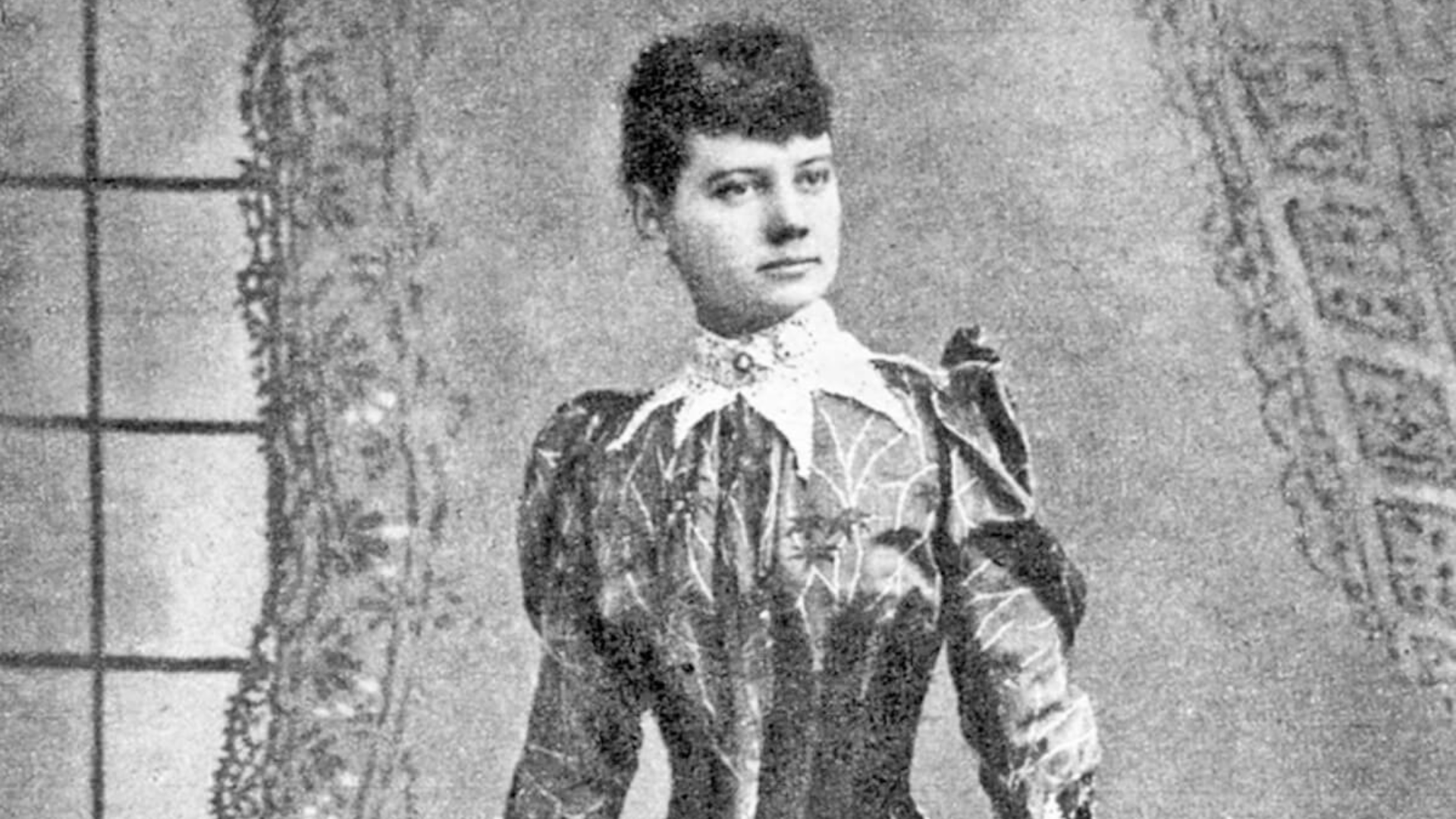 A portrait of Nellie Bly.